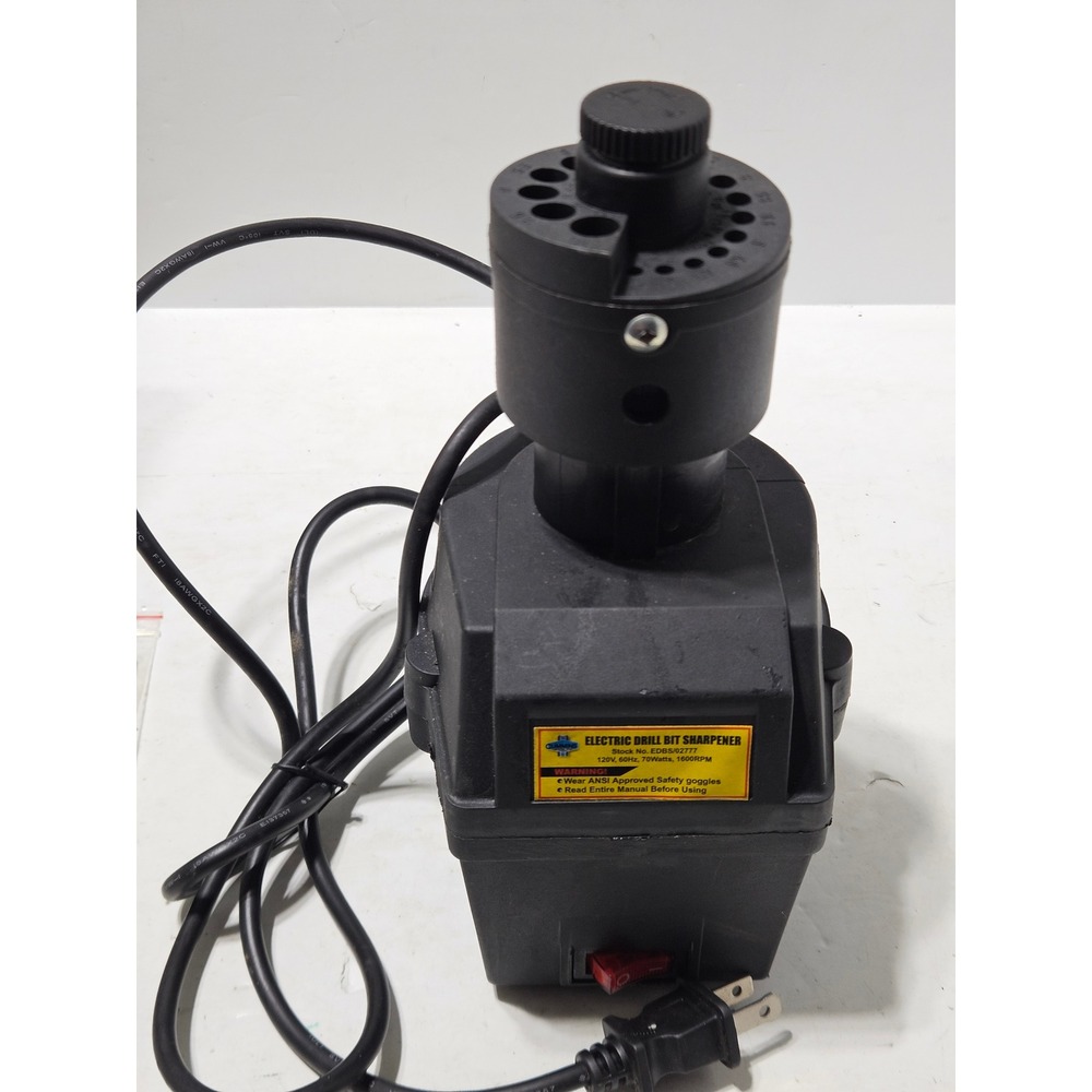 Cummins Industrial Tools No. 5230 Electric Drill Bit Sharpener 1600 RPM 70W - Picture 7 of 12
